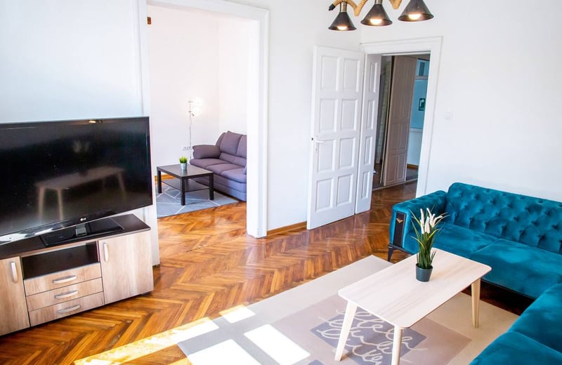 Alquiler de un apartamento luminoso y amueblado de 2 habitaciones, 60 m², Belgrado, Serbia